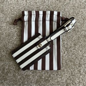 Henri Bendel Stripe Luggage Tag